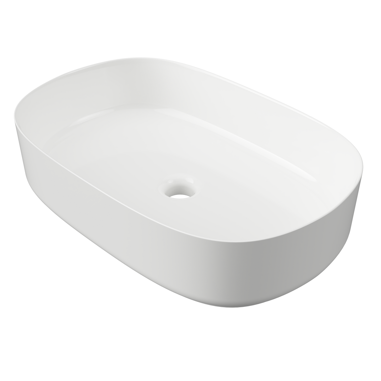 An image of Timberline's Myrtle Basin 550mm White Gloss