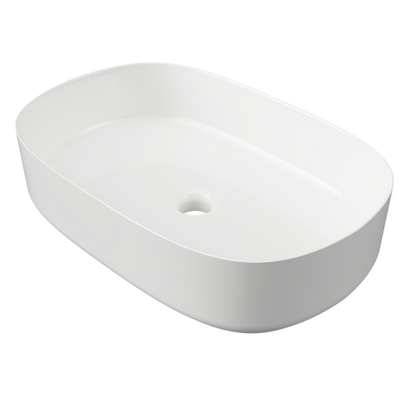 An image of Timberline's Myrtle Basin 550mm White Gloss