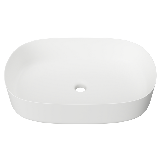 An image of Timberline's Myrtle Basin 550mm White Matt