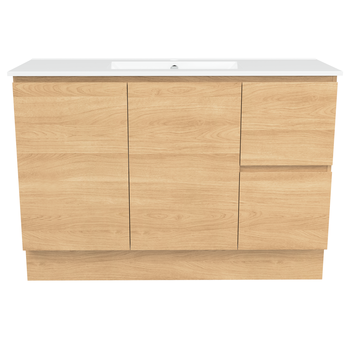Nevada Vanity 1200mm Centre Bowl Alpha Top Floor standing (NEV-V-1200-C-APH-F)