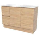 Nevada Vanity 1200mm Centre Bowl Alpha Top Floor standing (NEV-V-1200-C-APH-F)