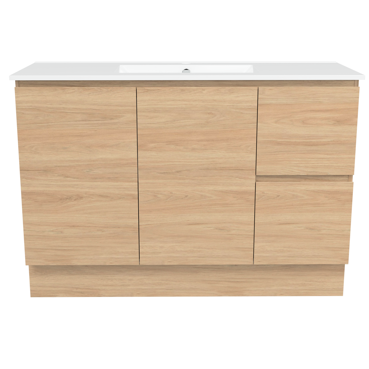 Nevada Vanity 1200mm Centre Bowl Alpha Top Floor standing (NEV-V-1200-C-APH-F)