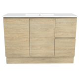 Nevada Vanity 1200mm Centre Bowl Alpha Top Floor standing (NEV-V-1200-C-APH-F)