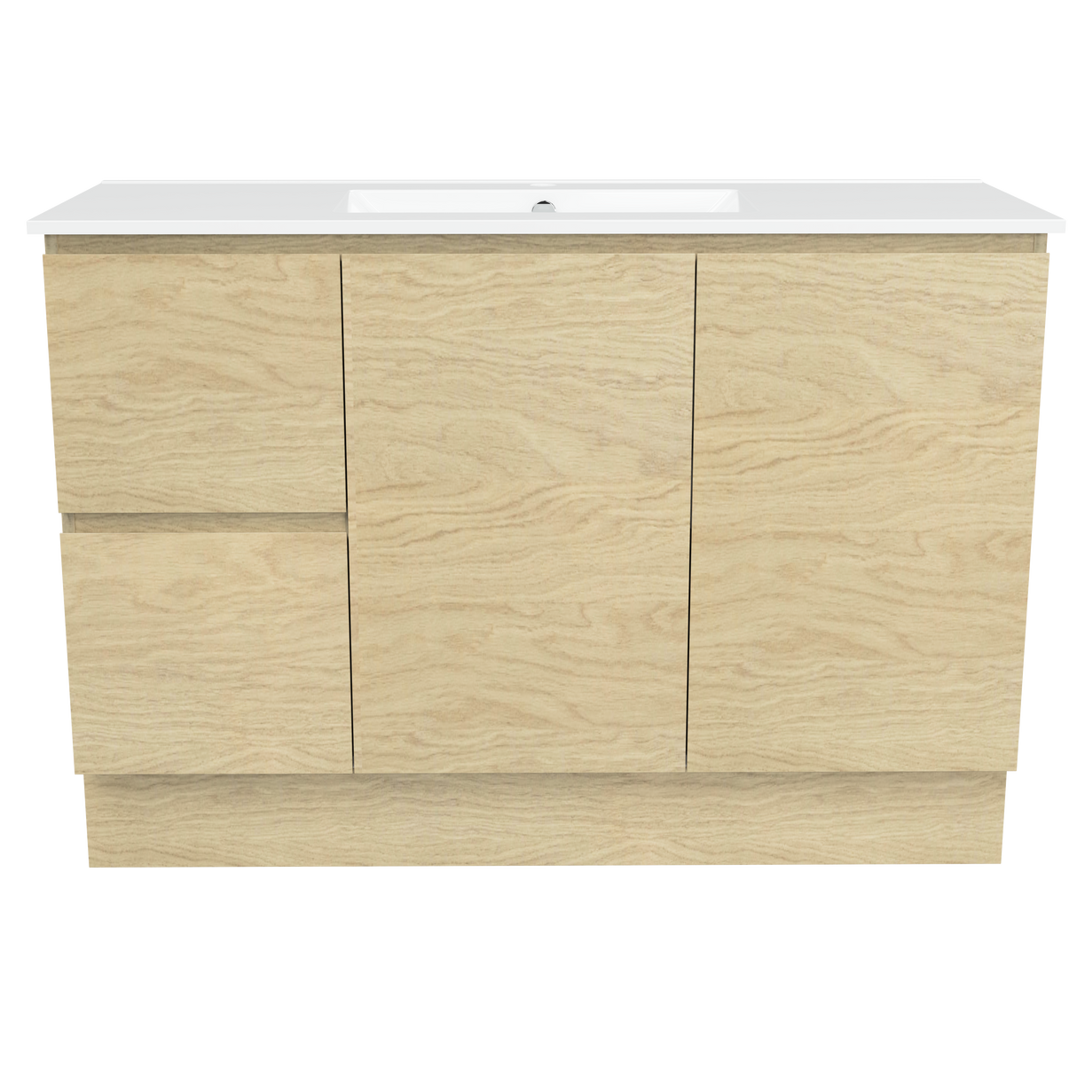 Nevada Vanity 1200mm Centre Bowl Alpha Top Floor standing (NEV-V-1200-C-APH-F)