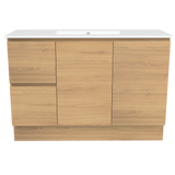 Nevada Vanity 1200mm Centre Bowl Alpha Top Floor standing (NEV-V-1200-C-APH-F)