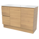 Nevada Vanity 1200mm Centre Bowl Alpha Top Floor standing (NEV-V-1200-C-APH-F)