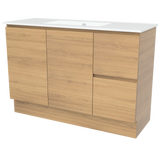 Nevada Vanity 1200mm Centre Bowl Alpha Top Floor standing (NEV-V-1200-C-APH-F)