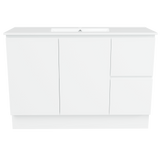 Nevada Vanity 1200mm Centre Bowl Alpha Top Floor standing (NEV-V-1200-C-APH-F)