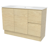 Nevada Vanity 1200mm Centre Bowl Alpha Top Floor standing (NEV-V-1200-C-APH-F)