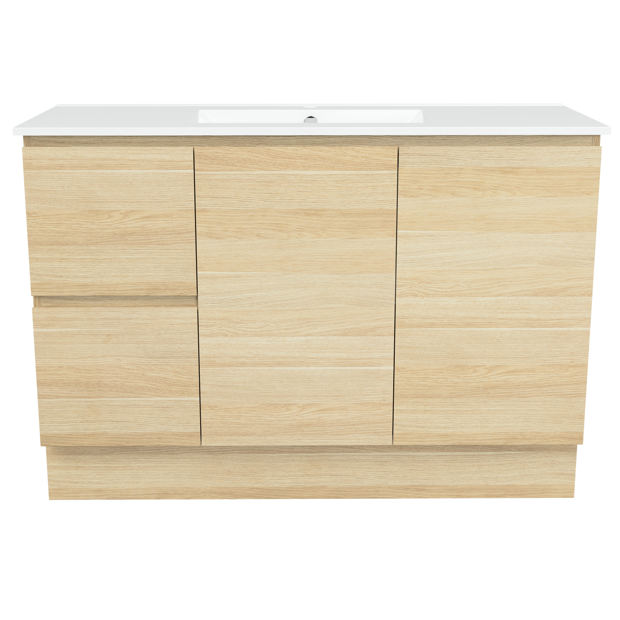 Nevada Vanity 1200mm Centre Bowl Alpha Top Floor standing (NEV-V-1200-C-APH-F)