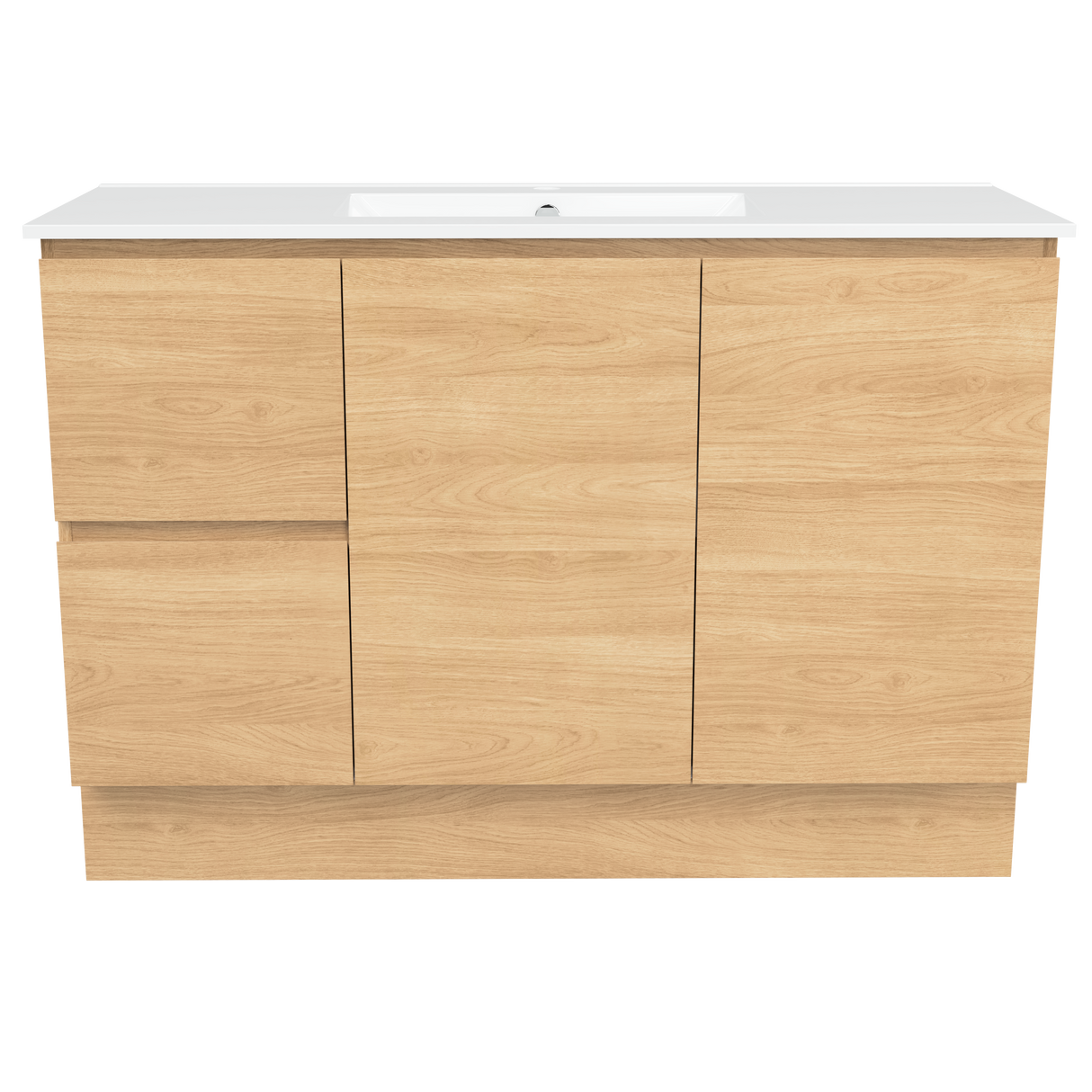 Nevada Vanity 1200mm Centre Bowl Alpha Top Floor standing (NEV-V-1200-C-APH-F)
