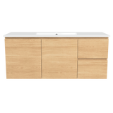 Nevada Vanity 1200mm Centre Bowl Alpha Top Wall hung (NEV-V-1200-C-APH-W)