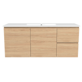 Nevada Vanity 1200mm Centre Bowl Alpha Top Wall hung (NEV-V-1200-C-APH-W)