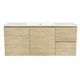 Nevada Vanity 1200mm Centre Bowl Alpha Top Wall hung (NEV-V-1200-C-APH-W)