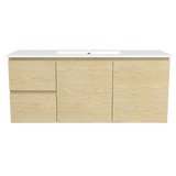Nevada Vanity 1200mm Centre Bowl Alpha Top Wall hung (NEV-V-1200-C-APH-W)