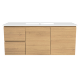 Nevada Vanity 1200mm Centre Bowl Alpha Top Wall hung (NEV-V-1200-C-APH-W)