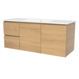 Nevada Vanity 1200mm Centre Bowl Alpha Top Wall hung (NEV-V-1200-C-APH-W)