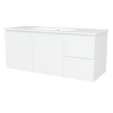 Nevada Vanity 1200mm Centre Bowl Alpha Top Wall hung (NEV-V-1200-C-APH-W)