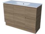 Nevada Vanity 1200mm Centre Bowl Haven Top Floor standing (NEV-V-1200-C-HVN-F)