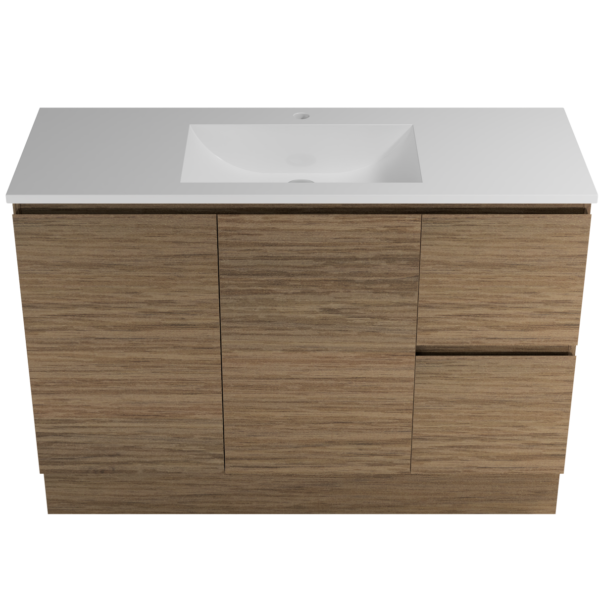 Nevada Vanity 1200mm Centre Bowl Regal Top Floor standing (NEV-V-1200-C-REG-F)