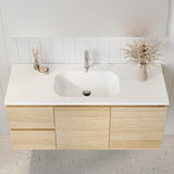 Nevada Vanity 1200mm Centre Bowl Stadium Top Wall hung (NEV-V-1200-C-STD-W)