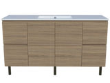 Nevada Vanity 1500mm Centre Bowl Alpha Top On Legs (NEV-V-1500-C-APH-L)