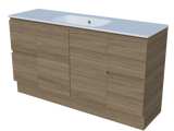 Nevada Vanity 1500mm Centre Bowl Haven Top Floor standing (NEV-V-1500-C-HVN-F)
