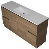 Nevada Vanity 1500mm Centre Bowl Regal Top Floor standing (NEV-V-1500-C-REG-F)