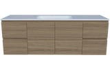 Nevada Vanity 1500mm Centre Bowl Stadium Top Wall hung (NEV-V-1500-C-STD-W)