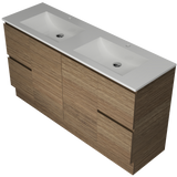 Nevada Vanity 1500mm Double Bowl Regal Top Floor standing (NEV-V-1500-D-REG-F)
