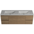 Nevada Vanity 1500mm Double Bowl Regal Top Wall hung (NEV-V-1500-D-REG-W)
