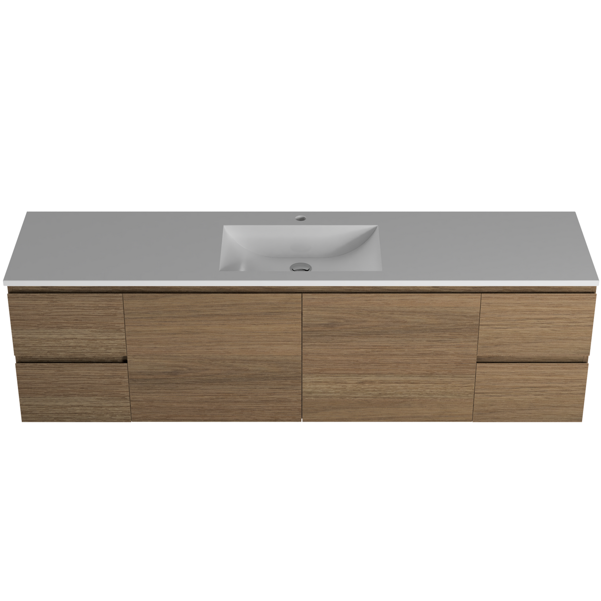 Nevada Vanity 1800mm Centre Bowl Regal Top Wall hung (NEV-V-1800-C-REG-W)