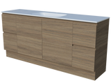 Nevada Vanity 1800mm Centre Bowl Stadium Top Floor standing (NEV-V-1800-C-STD-F)