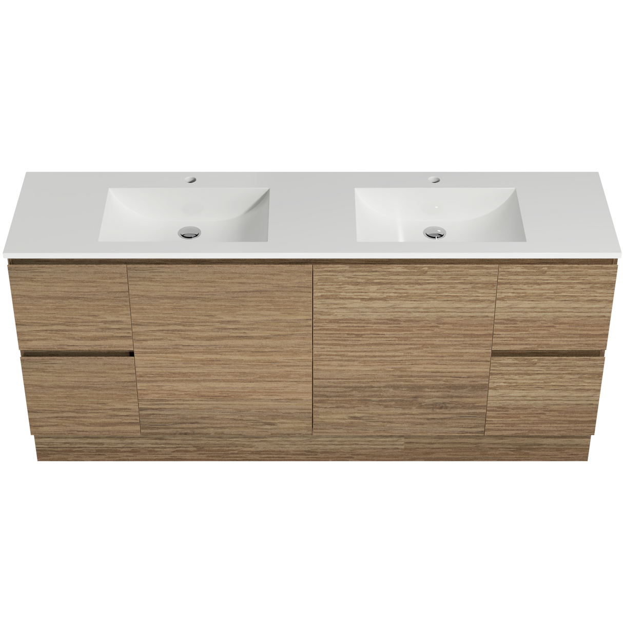Nevada Vanity 1800mm Double Bowl Regal Top Floor standing (NEV-V-1800-D-REG-F)