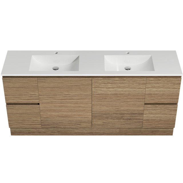 Nevada Vanity 1800mm Double Bowl Regal Top Floor standing (NEV-V-1800-D-REG-F)