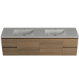 Nevada Vanity 1800mm Double Bowl Regal Top Wall hung (NEV-V-1800-D-REG-W)
