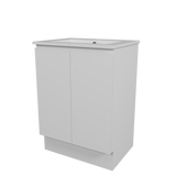 Nevada Vanity 600mm Centre Bowl Alpha Top Floor standing (NEV-V-600-C-APH-F)