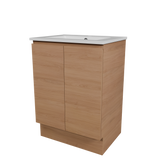 Nevada Vanity 600mm Centre Bowl Alpha Top Floor standing (NEV-V-600-C-APH-F)