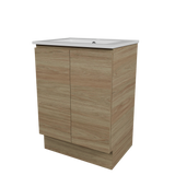Nevada Vanity 600mm Centre Bowl Alpha Top Floor standing (NEV-V-600-C-APH-F)