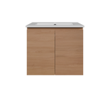 Nevada Vanity 600mm Centre Bowl Alpha Top Wall hung (NEV-V-600-C-APH-W)
