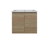 Nevada Vanity 600mm Centre Bowl Alpha Top Wall hung (NEV-V-600-C-APH-W)