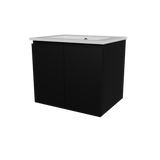 Nevada Vanity 600mm Centre Bowl Alpha Top Wall hung (NEV-V-600-C-APH-W)