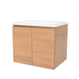 Nevada Vanity 600mm Centre Bowl Stadium Top Wall hung (NEV-V-600-C-STD-W)