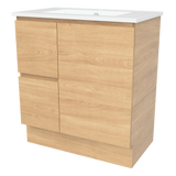 Nevada Vanity 750mm Centre Bowl Alpha Top Floor standing (NEV-V-750-C-APH-F)