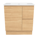 Nevada Vanity 750mm Centre Bowl Alpha Top Floor standing (NEV-V-750-C-APH-F)