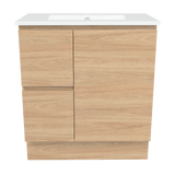 Nevada Vanity 750mm Centre Bowl Alpha Top Floor standing (NEV-V-750-C-APH-F)
