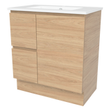 Nevada Vanity 750mm Centre Bowl Alpha Top Floor standing (NEV-V-750-C-APH-F)