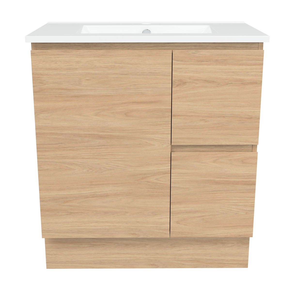 Nevada Vanity 750mm Centre Bowl Alpha Top Floor standing (NEV-V-750-C-APH-F)