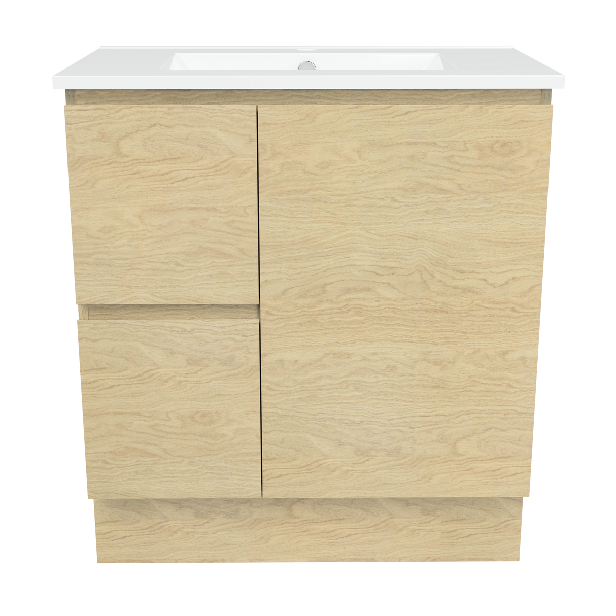 Nevada Vanity 750mm Centre Bowl Alpha Top Floor standing (NEV-V-750-C-APH-F)