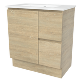 Nevada Vanity 750mm Centre Bowl Alpha Top Floor standing (NEV-V-750-C-APH-F)